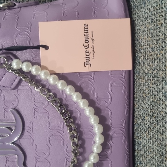 JUICY COUTURE Heritage 3pc Sporty Satchel Set in Lavender - Picture 17 of 17